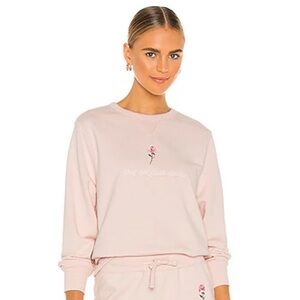LPA  This Too Shall Pass Sweatshirt in Coral
Color: Coral